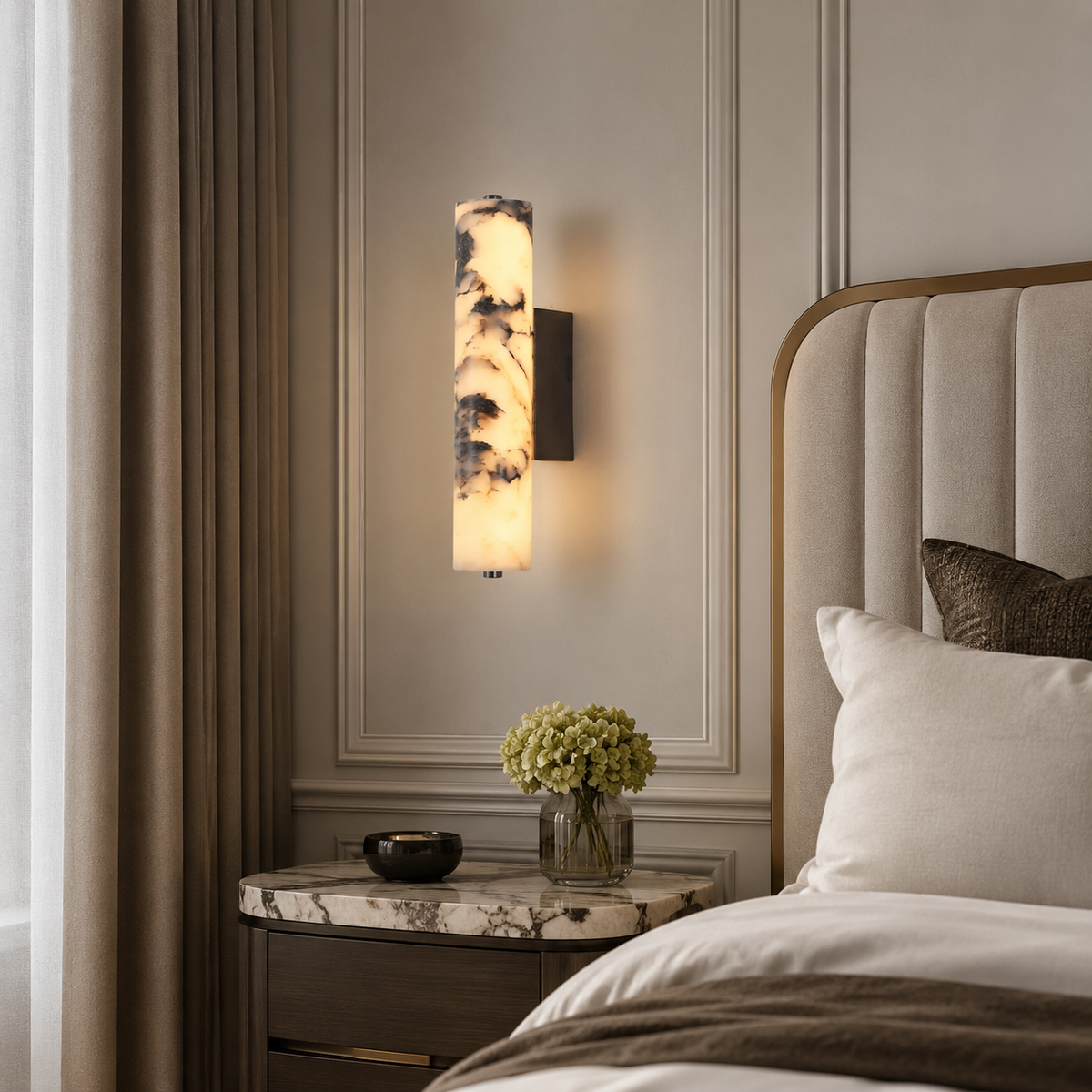 Socle Applique Murale en Marbre