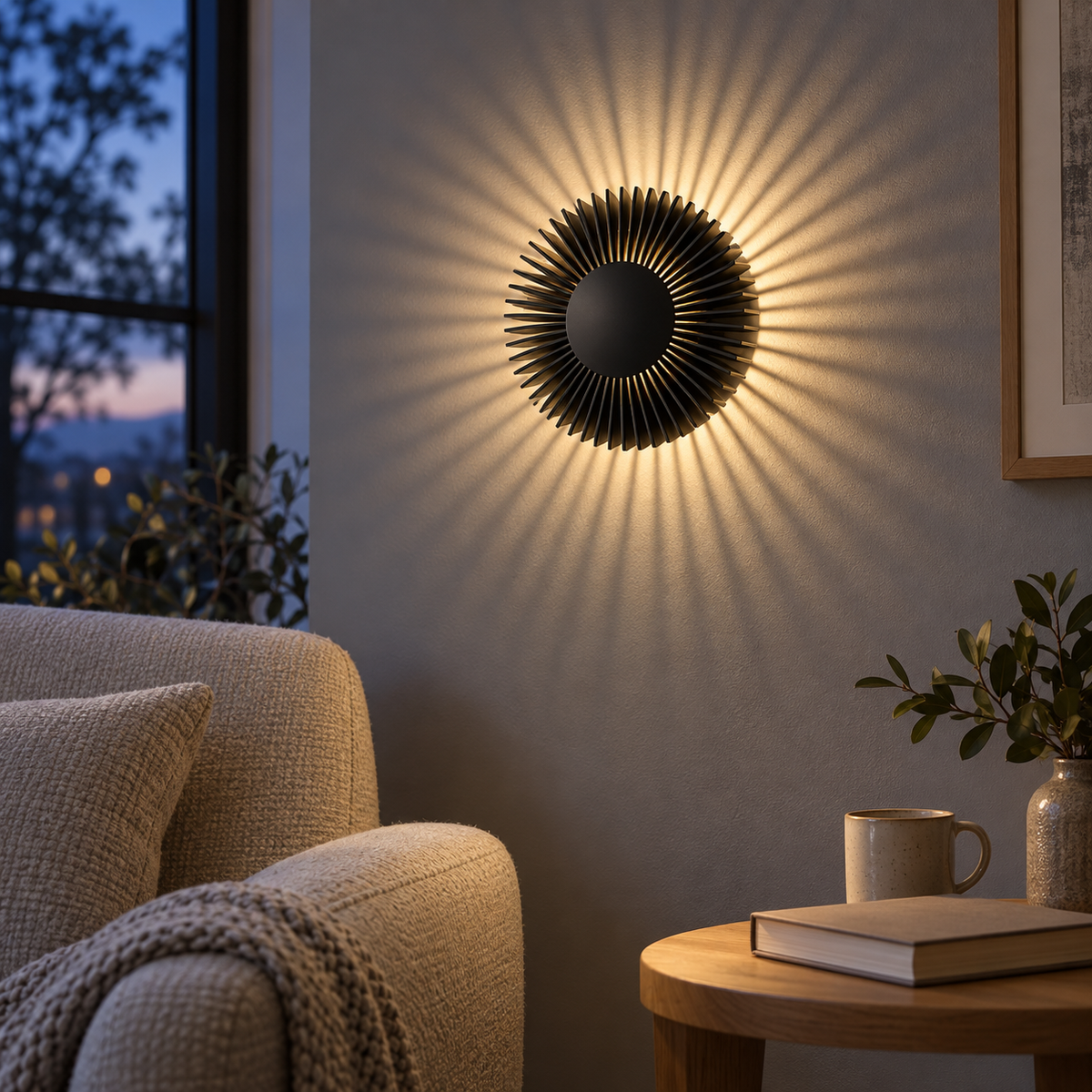Solstice Applique Murale LED Soleil