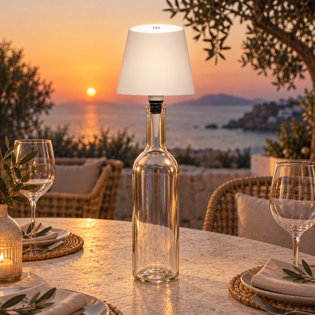 Crépuscule Lampe Bouteille Sans Fil