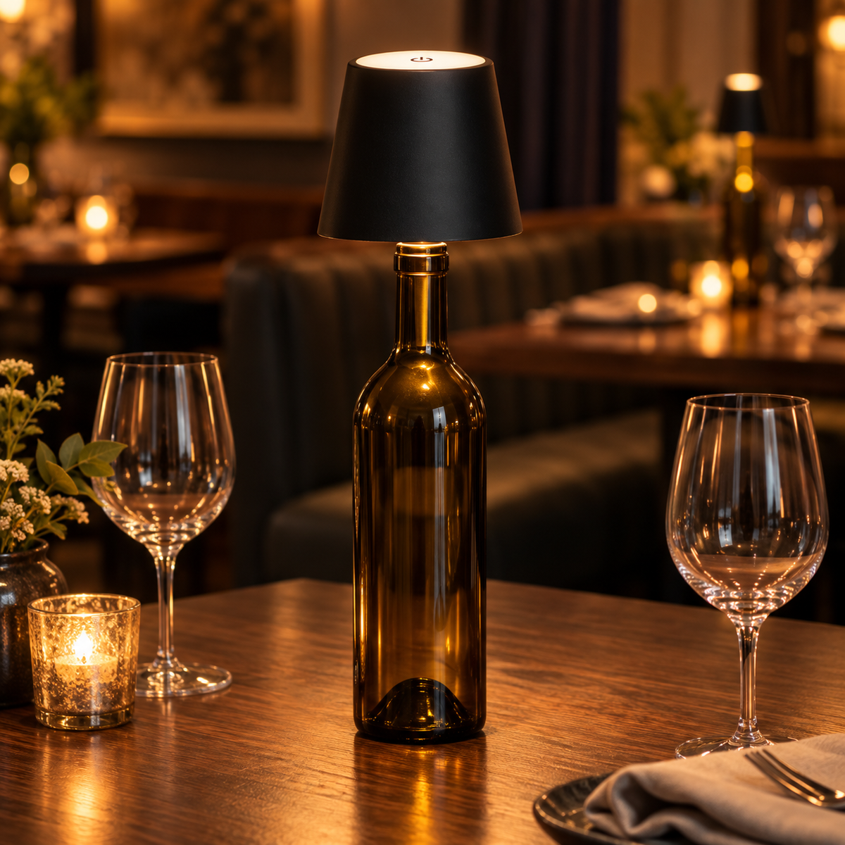 Crépuscule Lampe Bouteille Sans Fil