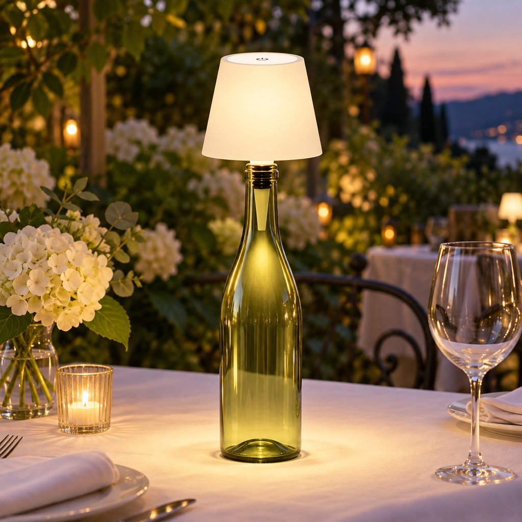 Crépuscule Lampe Bouteille Sans Fil