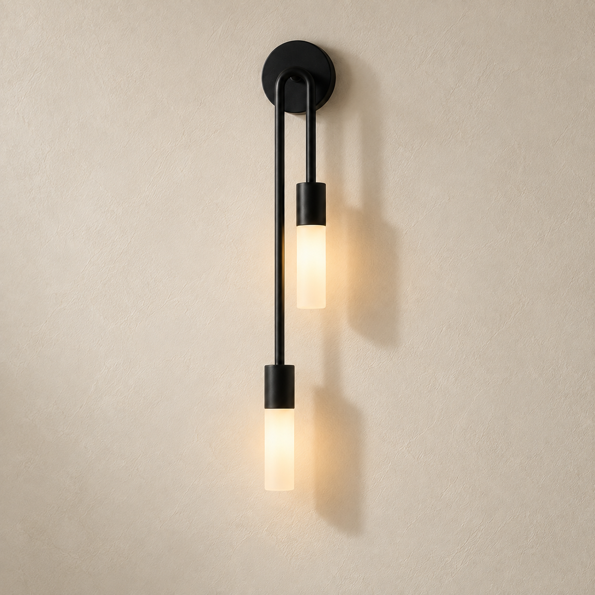 Jumelle Applique Murale Moderne Double