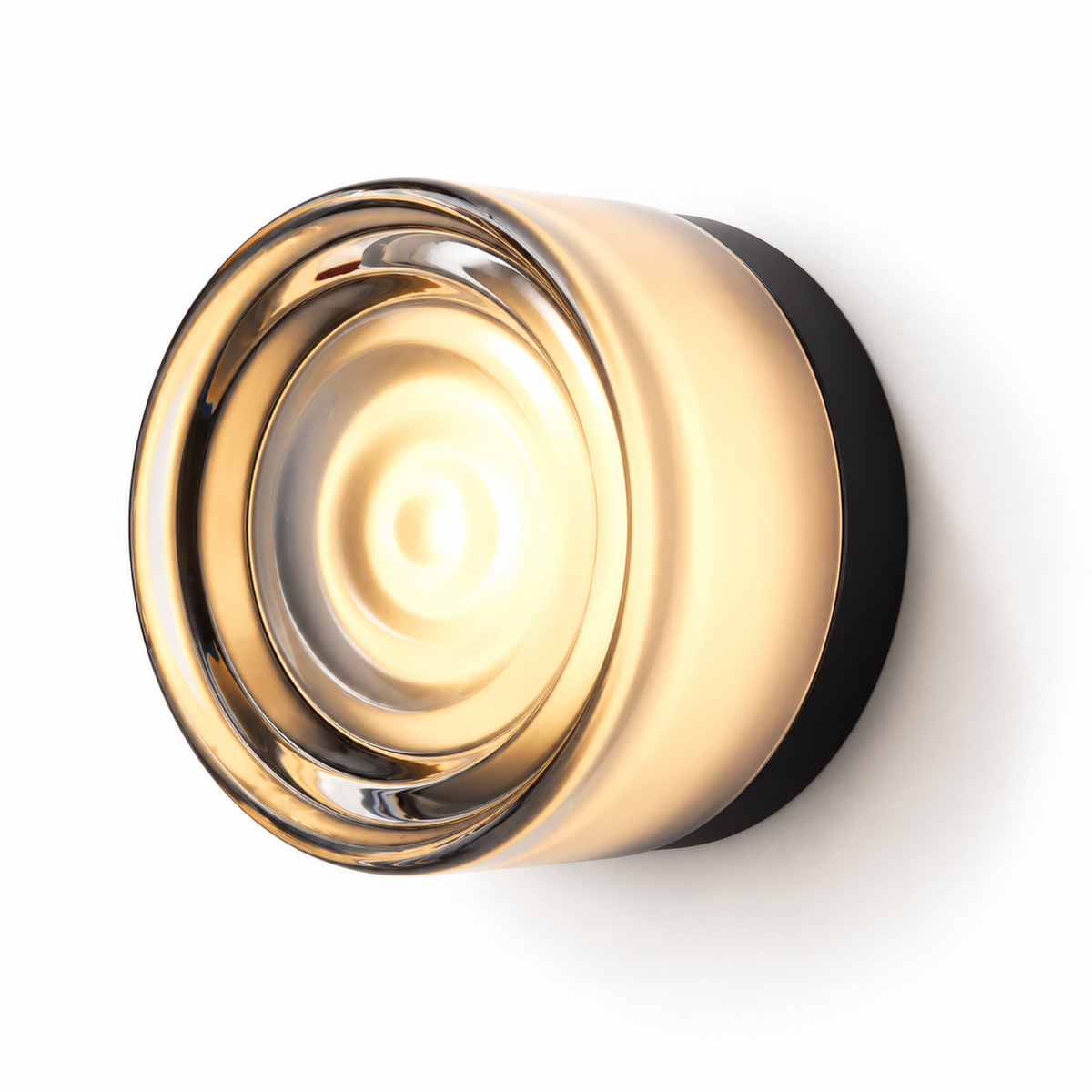 Auréole Applique Murale en Aluminium