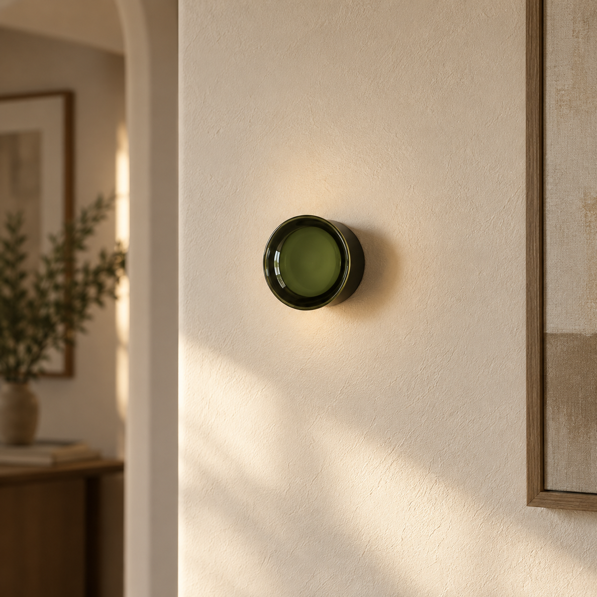 Auréole Applique Murale en Aluminium