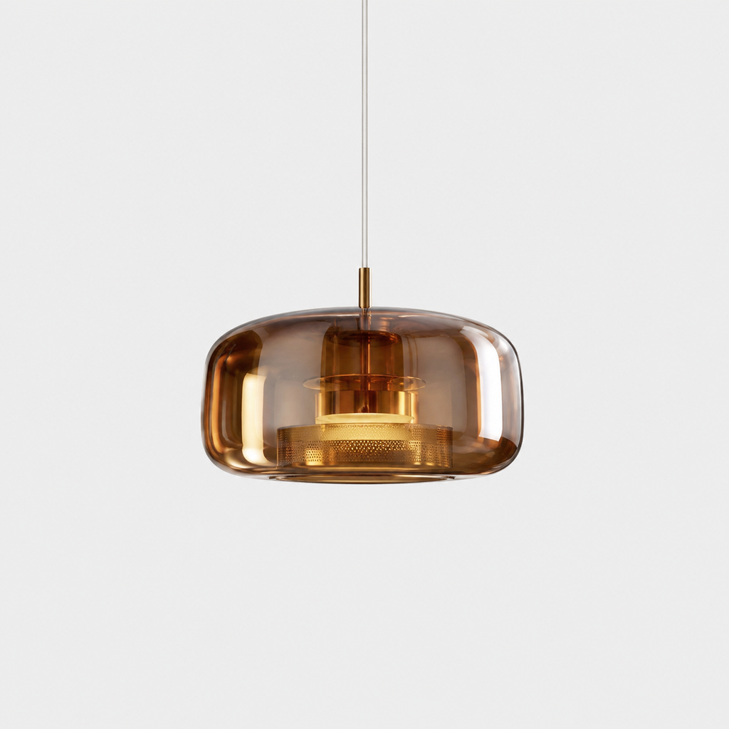 Capsule Suspension en Verre Fumé