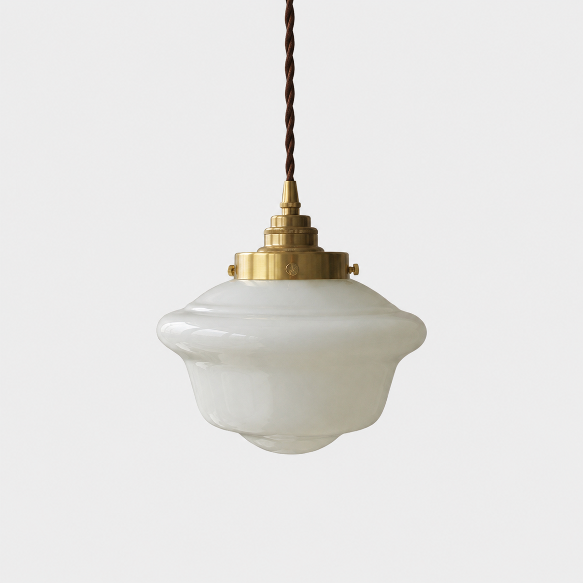 Érudit Suspension en Verre Opale