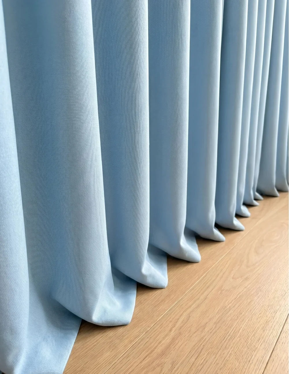 Rideau Occultant Thermique et Phonique - Bleu pastel