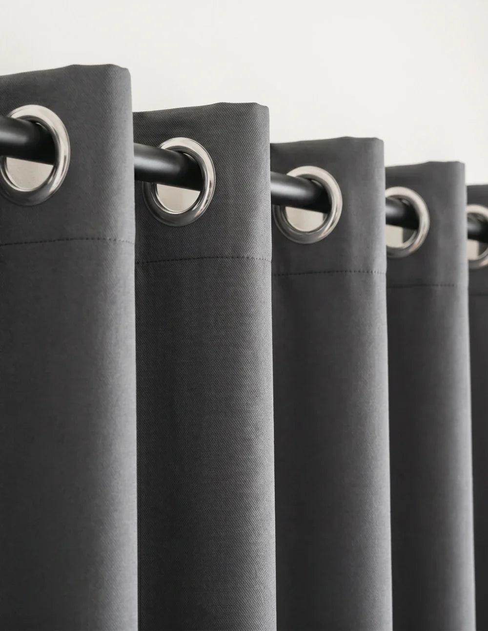 Rideau Occultant Thermique et Phonique - Gris Anthracite