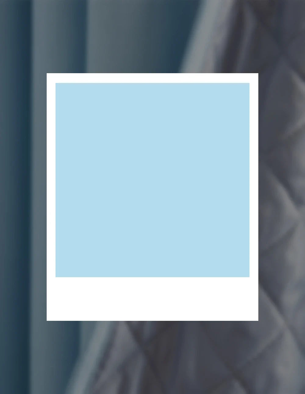 Rideau Occultant Thermique et Phonique - Bleu pastel