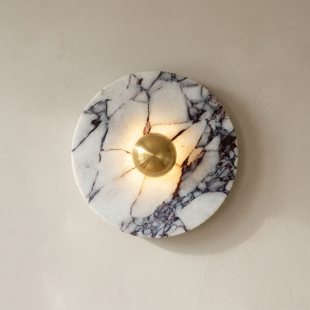 Orbe Applique Murale en Marbre