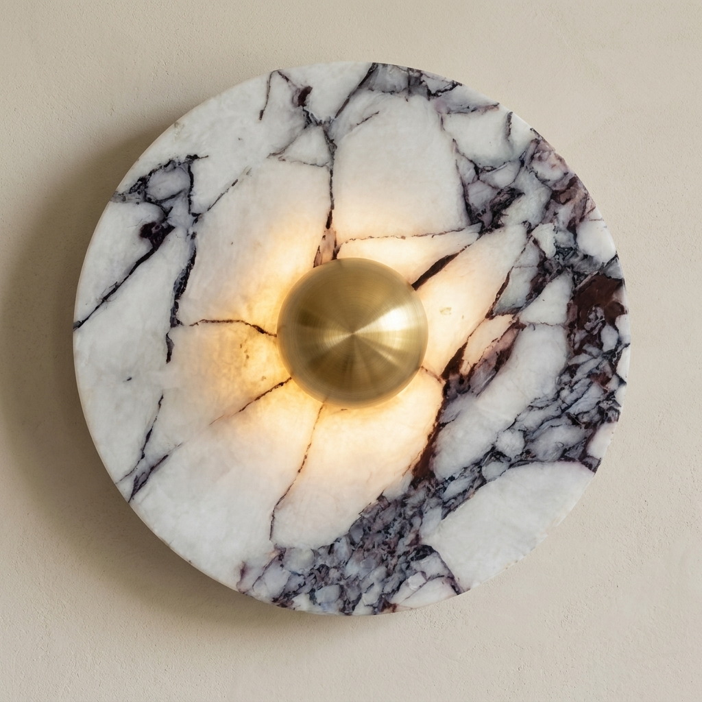 Orbe Applique Murale en Marbre
