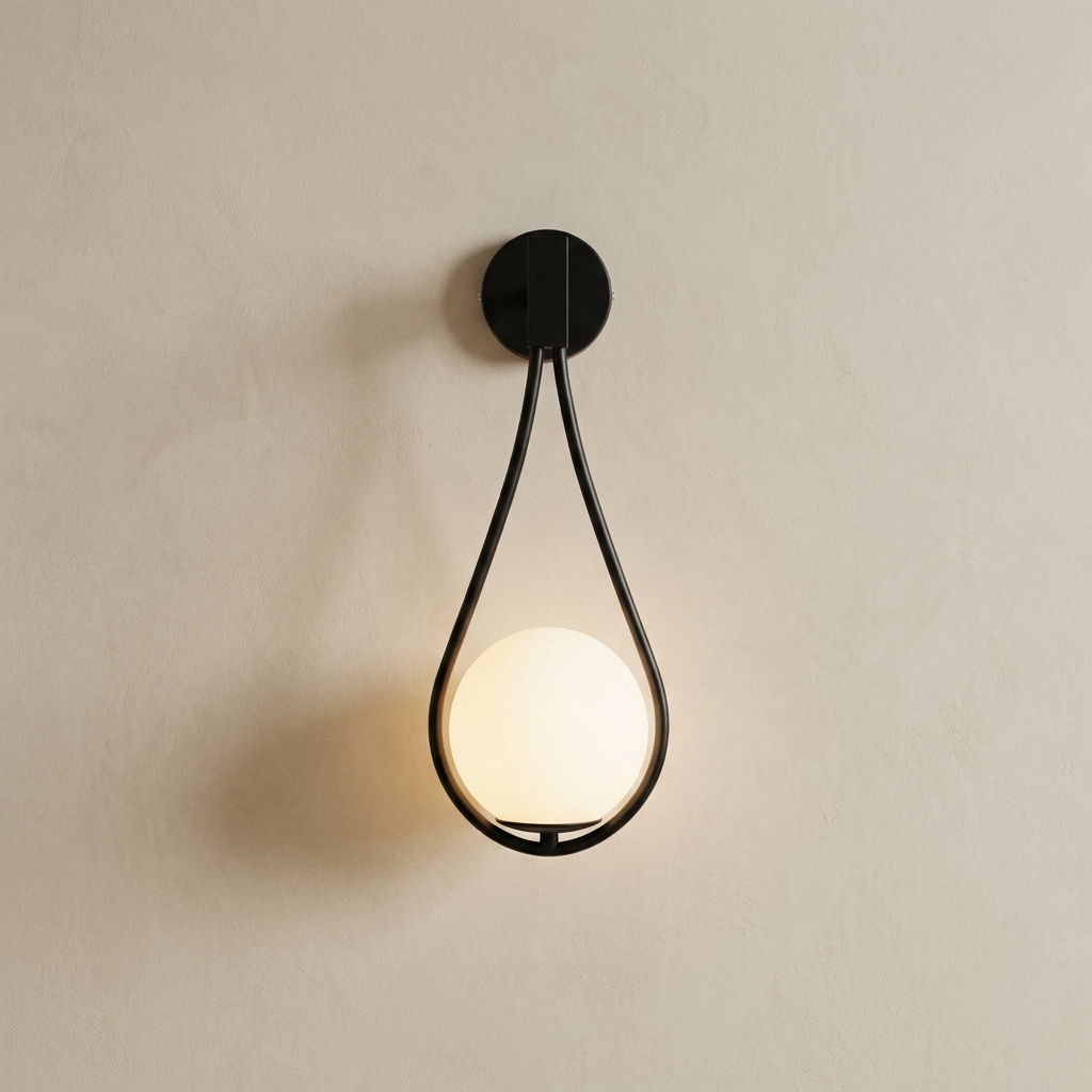 Goutte Applique Murale Globe