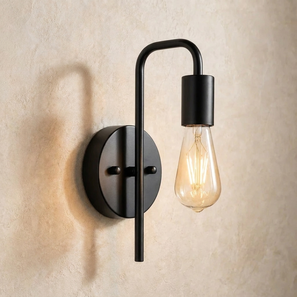 Filament Applique Murale Industrielle