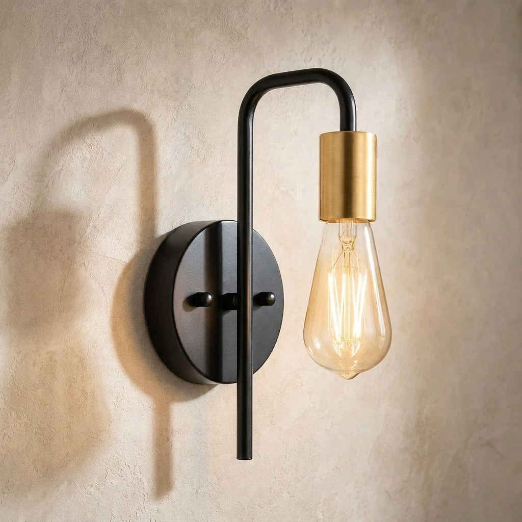 Filament Applique Murale Industrielle