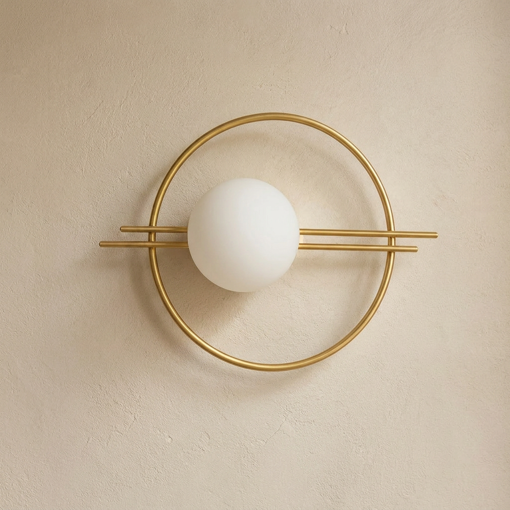 Alliance Applique Murale Anneau et Globe