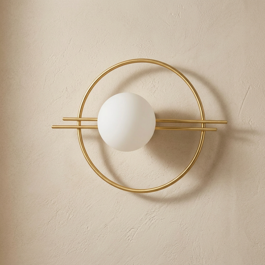 Alliance Applique Murale Anneau et Globe