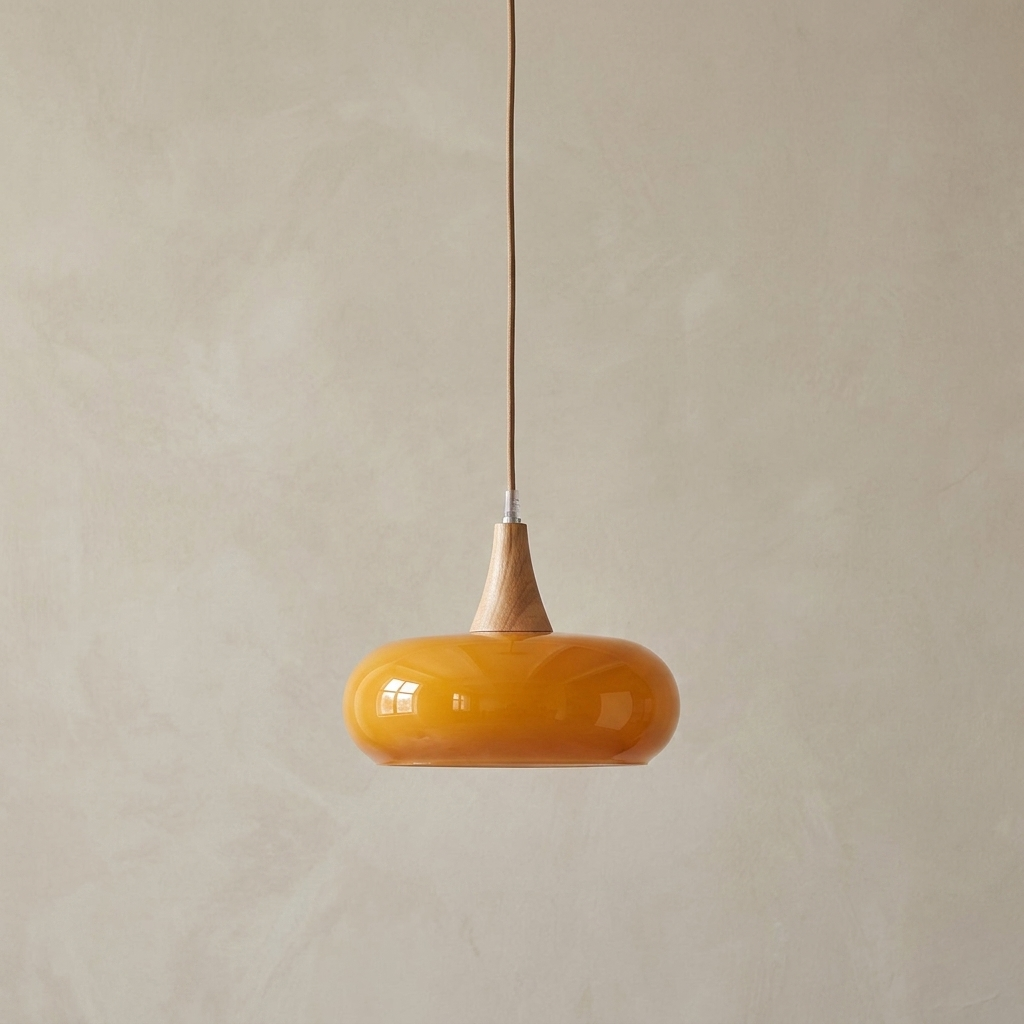 Bocage Suspension en Bois et Verre