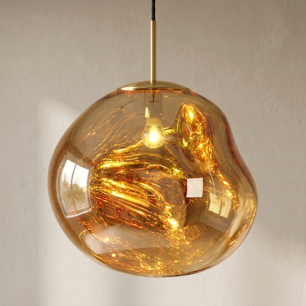 Braise Suspension en Verre Fondu